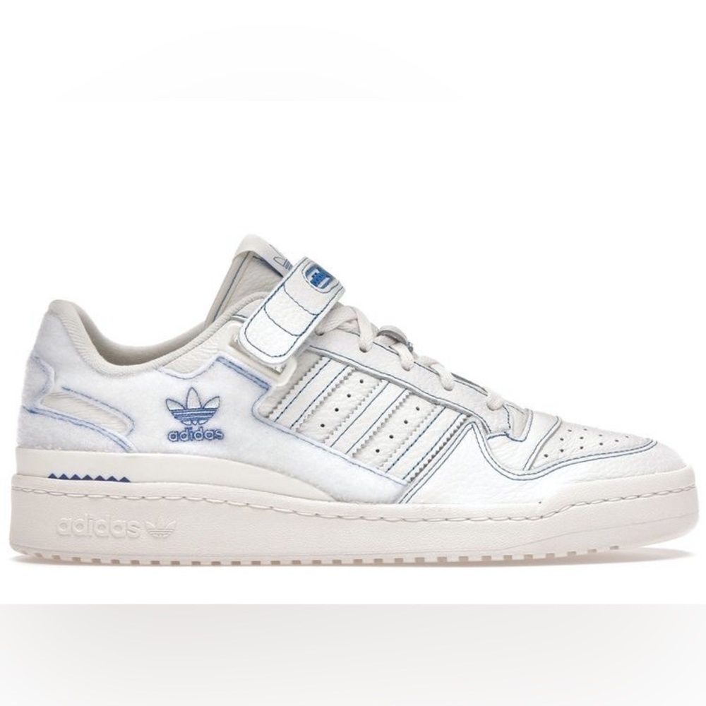 adidas Forum Low "Off White Blue Bird" GX1018 Men's Size 6 Shoes Sneakers NEW